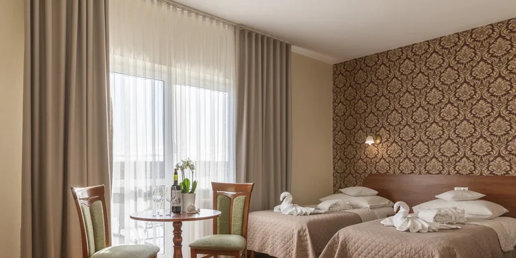 Hotel či domek u Baltu a jezera Bukowo: neomezený wellness, polopenze nebo snídaně