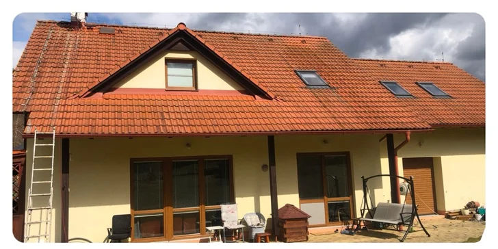 Komplexní servis: Profesionální čištění střechy, fasády, dlažby či terasy