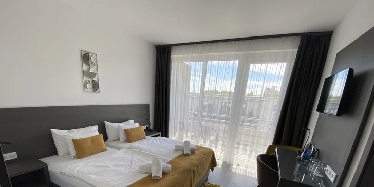 4* hotel u Balatonu se snídaní či polopenzí, bazénem a 2 dětmi do 5,9 let zdarma