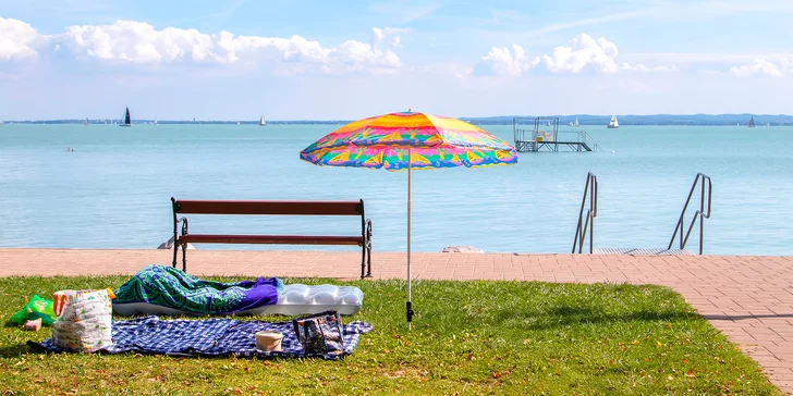 4* hotel u Balatonu se snídaní či polopenzí, bazénem a 2 dětmi do 5,9 let zdarma
