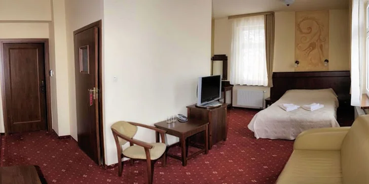 Pobyt v Karpaczi: hotel hned u známého kostela Wang, snídaně či polopenze a wellness