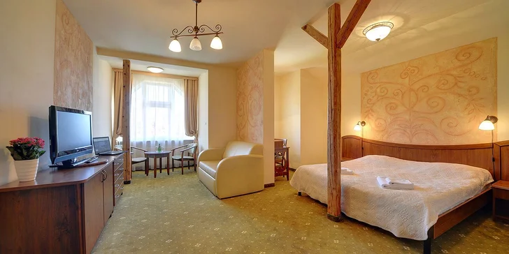 Pobyt v Karpaczi: hotel hned u známého kostela Wang, snídaně či polopenze a wellness