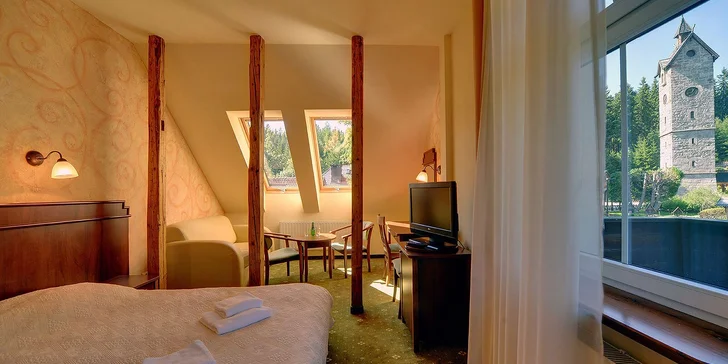 Pobyt v Karpaczi: hotel hned u známého kostela Wang, snídaně či polopenze a wellness