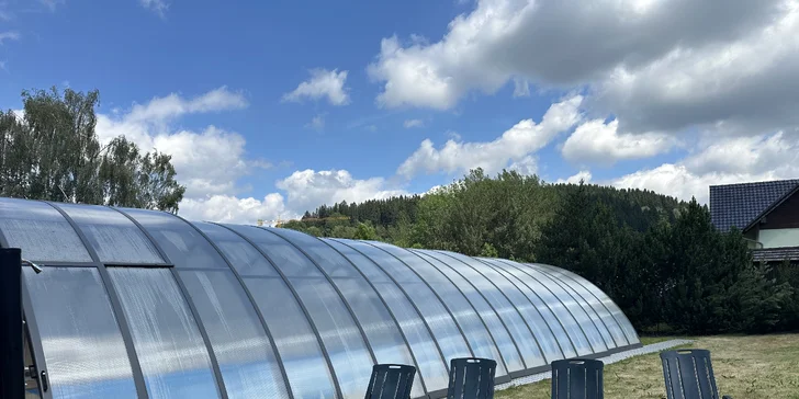 Příjemný penzion na Šumavě se snídaněmi a venkovním bazénem