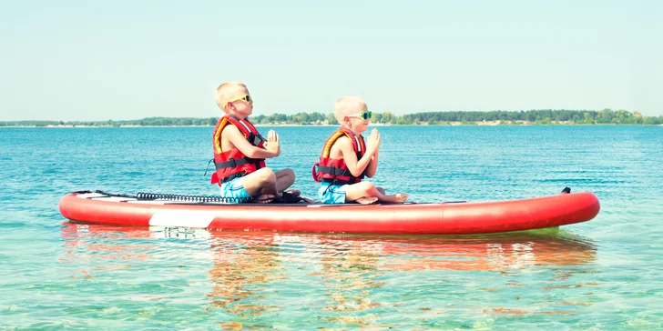 Půjčení paddleboardů na den, víkend i na týden nebo dva: vč. příslušenství