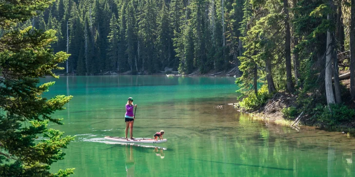Půjčení paddleboardů na den, víkend i na týden nebo dva: vč. příslušenství