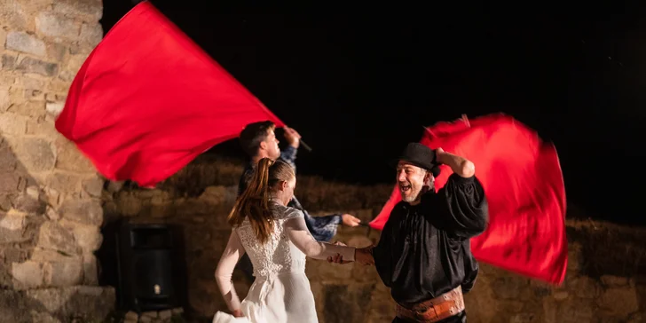 Vstupenka na představení Romeo a Julie na tvrzi Tichá (OPEN AIR)
