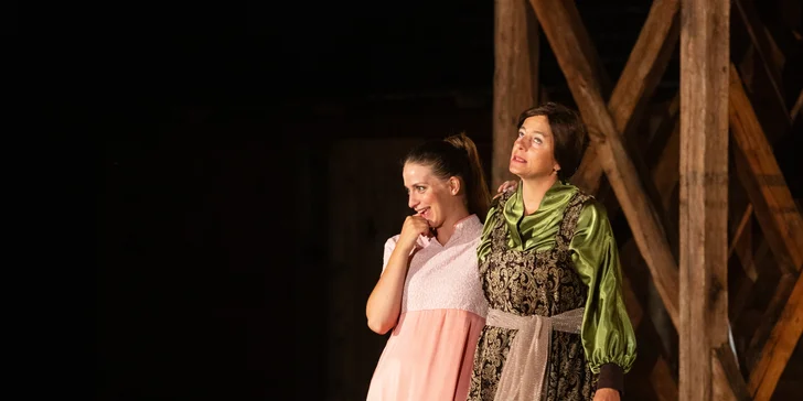 Vstupenka na představení Romeo a Julie na tvrzi Tichá (OPEN AIR)