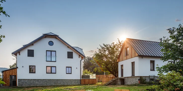 Nádherné apartmány ve Velkých Losinách: kapacita až 8 osob, možnost snídaní i wellness