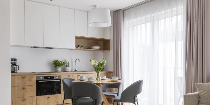 Moderní apartmány v severním Polsku: kousek od moře, neomezený wellness i možnost snídaní