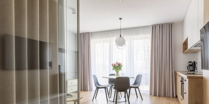 Moderní apartmány v severním Polsku: kousek od moře, neomezený wellness i možnost snídaní