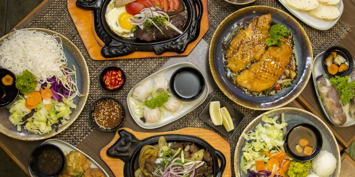 Otevřený voucher do asijské restaurace v centru Brna v hodnotě 500 až 10 000 Kč