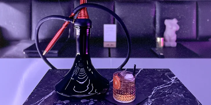 Sisha, drinky i snack pro dva nebo celou partu v baru se spoustou zábavy