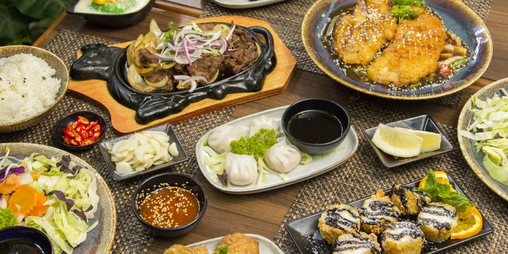Otevřený voucher do asijské restaurace v centru Brna v hodnotě 500 až 10 000 Kč