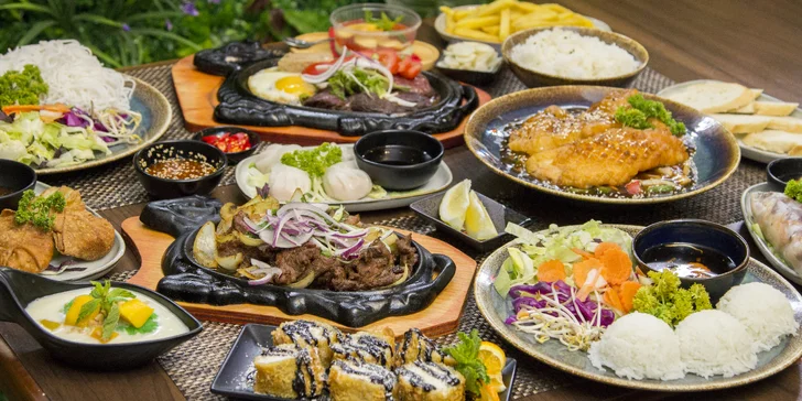 Otevřený voucher do asijské restaurace v centru Brna v hodnotě 500 až 10 000 Kč