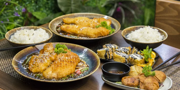 Otevřený voucher do asijské restaurace v centru Brna v hodnotě 500 až 10 000 Kč