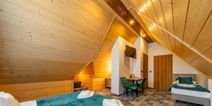 Pobyt v Zakopaném s výhledem na Tatry: snídaně či polopenze