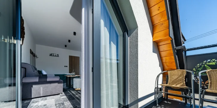 Pobyt v Zakopaném s výhledem na Tatry: snídaně či polopenze