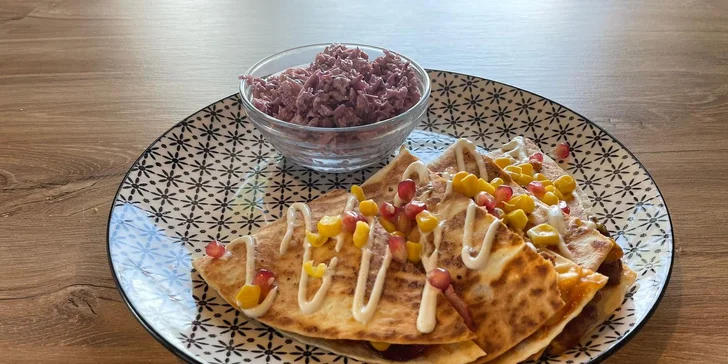 Sendvič nebo quesadilla podle výběru pro 1 či 2 osoby
