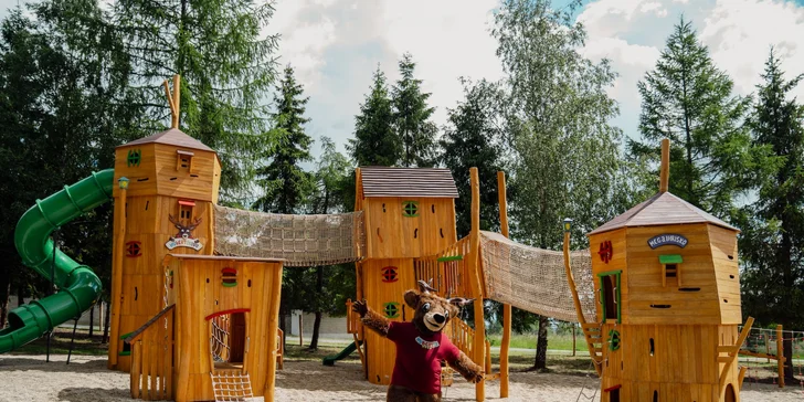 Pobyt ve Vysokých Tatrách pro dva i rodinu: polopenze, neomezený wellness i minizoo pro děti