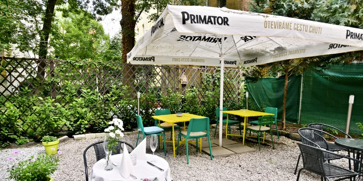 Tříchodové menu pro dva s možností vinného párování: tilápie, krůtí sous-vide i fritovaná zmrzlina