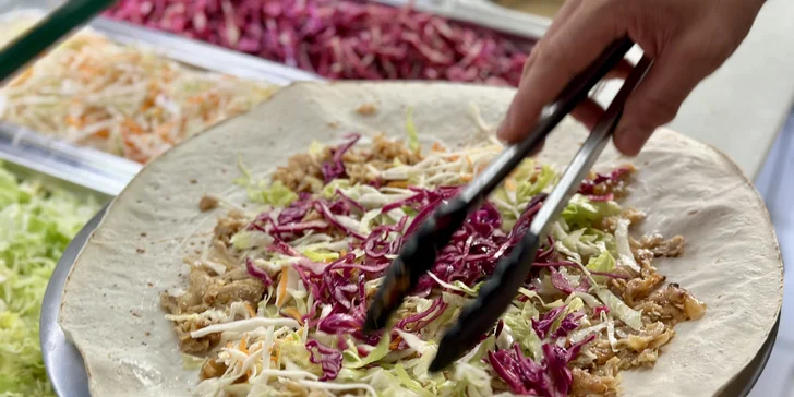 Kebab box s rýži či hranolky nebo dürüm tortilla s nápojem pro jednoho i dva