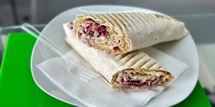 Kebab box s rýži či hranolky nebo dürüm tortilla s nápojem pro jednoho i dva
