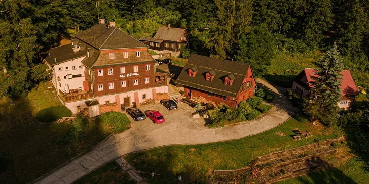 Horský penzion v Národním parku České Švýcarsko: snídaně i pronájem "stodoly" až pro 9 osob