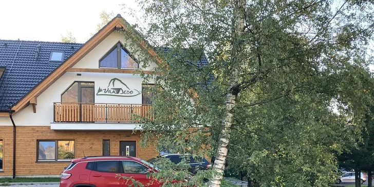 Vila u horského potůčku pod Lomnickým štítem: pohodlné pokoje a výlety po Vysokých Tatrách