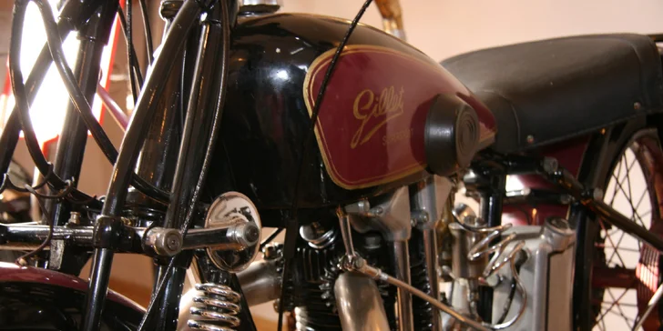 Muzeum veteránů Pavlíkov s více než 120 motocykly: vstupy pro děti i dospělé