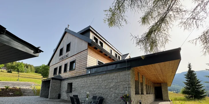 Apartmány ve Špindlerově Mlýně: sleva do Yellow Pointu, krásné a moderní vybavení