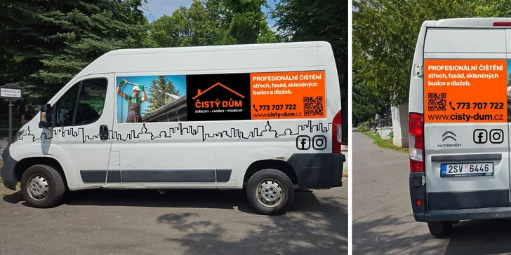 Komplexní servis: Profesionální čištění střechy, fasády, dlažby či terasy