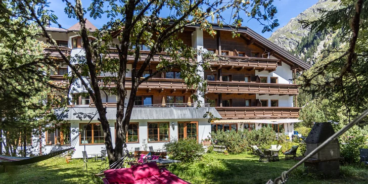 Aktivní dovolená v tyrolském údolí Pitztal: polopenze, neomezený wellness i karta slev