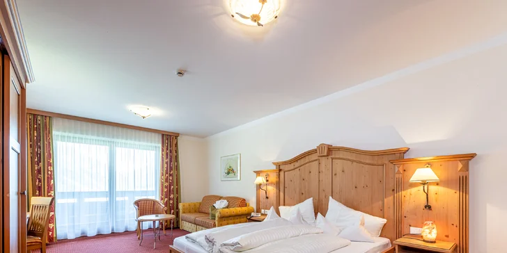 Aktivní dovolená v tyrolském údolí Pitztal: polopenze, neomezený wellness i karta slev