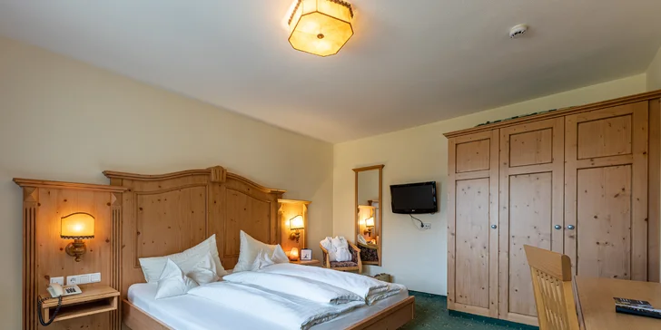 Aktivní dovolená v tyrolském údolí Pitztal: polopenze, neomezený wellness i karta slev