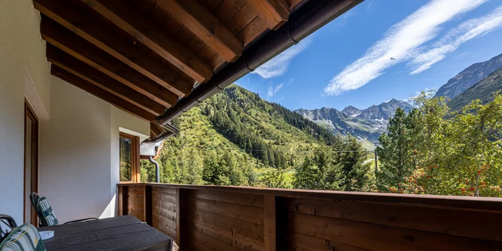 Aktivní dovolená v tyrolském údolí Pitztal: polopenze, neomezený wellness i karta slev