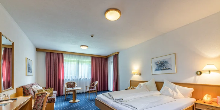 Aktivní dovolená v tyrolském údolí Pitztal: polopenze, neomezený wellness i karta slev