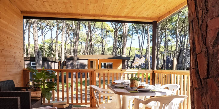 Last minute: rodinné letovisko kousek od Ravenny: mobilní domek či bungalov, bazény, možnost snídaně i plné penze