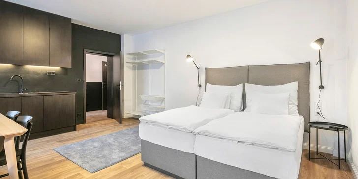 Moderní apartmány v Liberci v blízkosti Babylonu i náměstí s radnicí