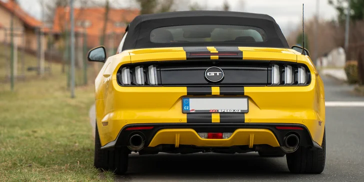 Léto může začít: Ford Mustang GT 5.0 V8 Cabrio 450 koní na 12 i 48 h