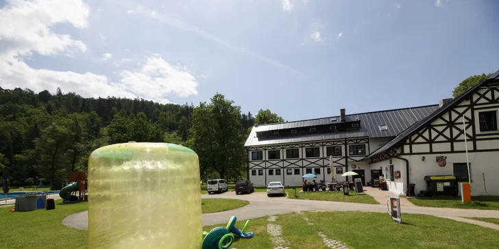 Pohodová dovolená na Křivoklátsku s bazénem a spoustou aktivit