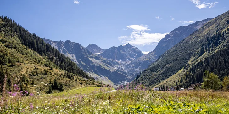 Aktivní dovolená v tyrolském údolí Pitztal: polopenze, neomezený wellness i karta slev