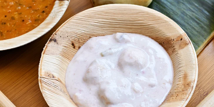 Vegetariánské all you can eat: polévka, hlavní chod i salát a libovolný počet přidání pro 1 či 2