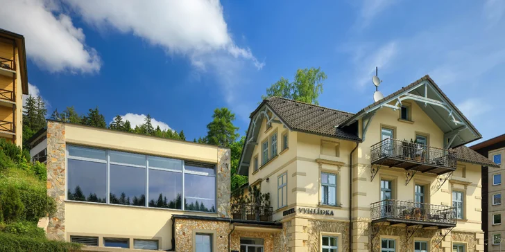 Pobyt v Janských Lázních s polopenzí i neomezeným vstupem do wellness