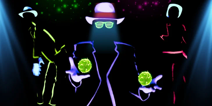 Vstupenka na představení Magická komedie v černém divadle v centru Prahy