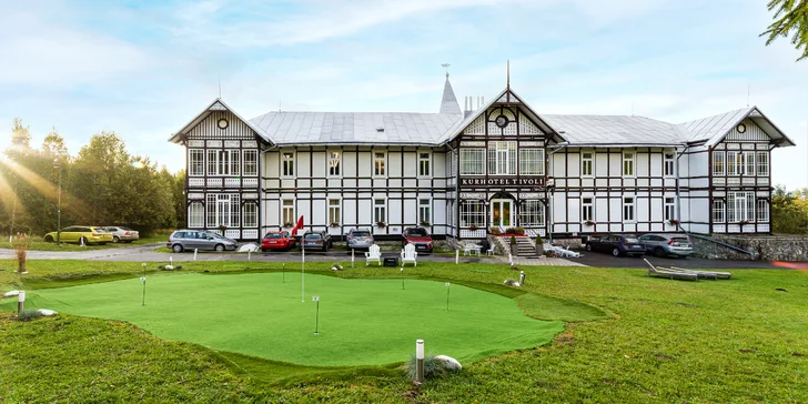 Pobyt v adult only hotelu s výhledem na Gerlachovský štít včetně polopenze