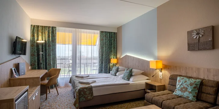 Pobyt u Balatonu: polopenze, neomezený wellness s vířivkou, saunou i adults only hodinami