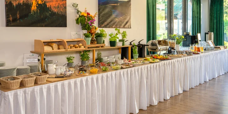 Dovolená v Karpaczi: neomezený wellness, polopenze a zábava, výlety, kolo i turistika