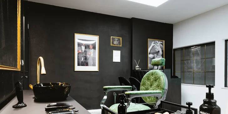 Barber péče: úprava vousů i obočí, střih vč. stylingu nebo kompletní balíček