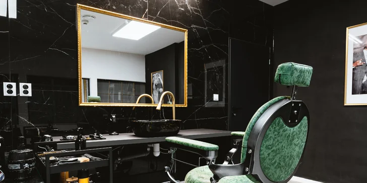 Barber péče: úprava vousů i obočí, střih vč. stylingu nebo kompletní balíček
